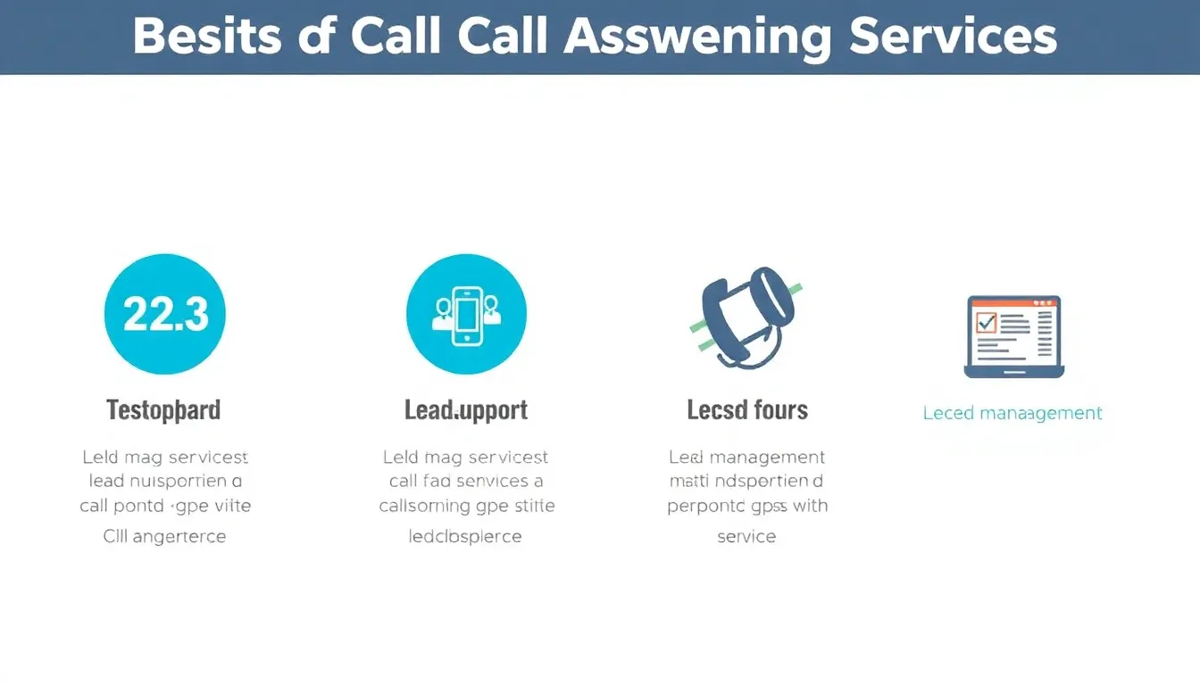 real estate call answering service benefits like 24/7 support
