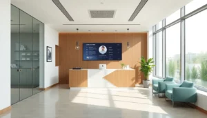 Modern AI receptionist for real estate agents helping manage calls and leads efficiently